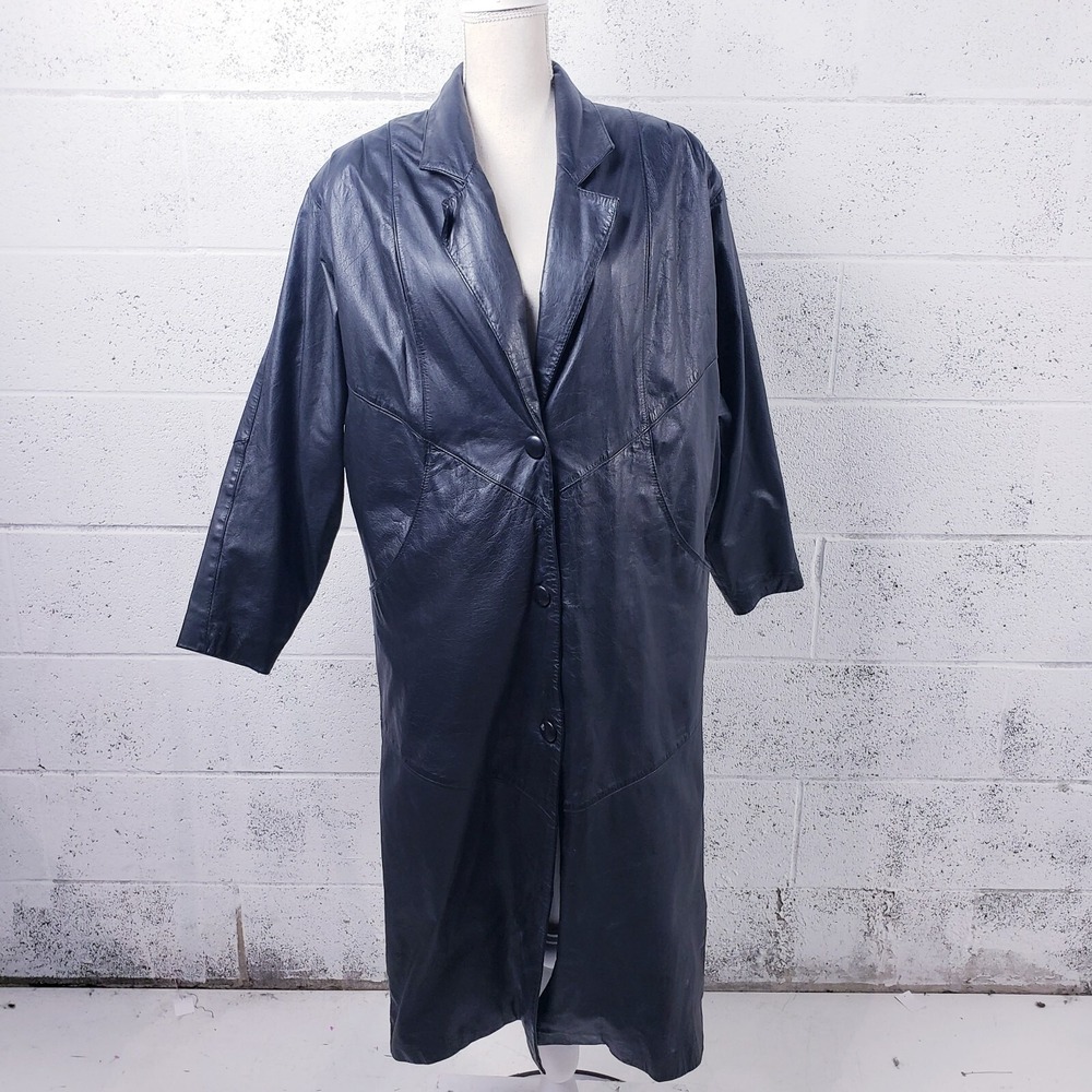 Wilsons Leather Women's‎ Small Thinsulate Insulated Long Trench Coat Black
